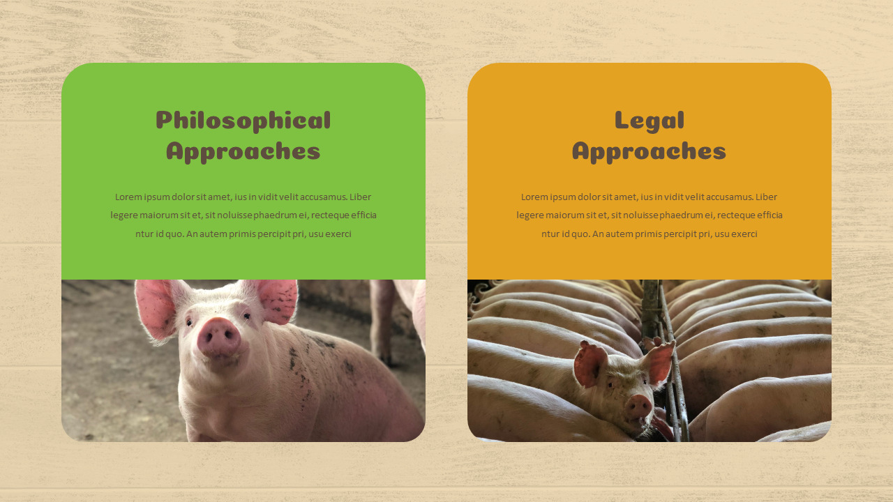 Animal Rights Movement Google PowerPoint Slides