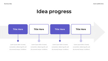 Idea di affari Semplici modelli di diapositive_19