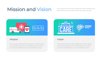 Medical Center company profile ppt template_05