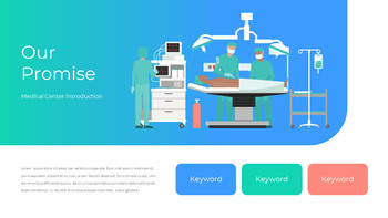 Medical Center company profile ppt template_14