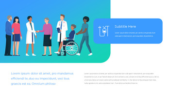 Medical Center company profile ppt template_19