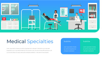 Medical Center company profile ppt template_24