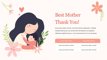 Mother’s Day elegant powerpoint templates_21