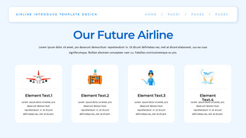 航空会社 ビジネスプレゼンテーションテンプレート_10