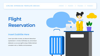 Airline business presentation template_14