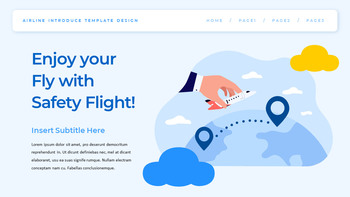 Airline business presentation template_26