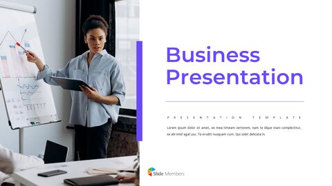 Vorlage Powerpoint kostenlos - Professionelle Geschäftspräsentation_01