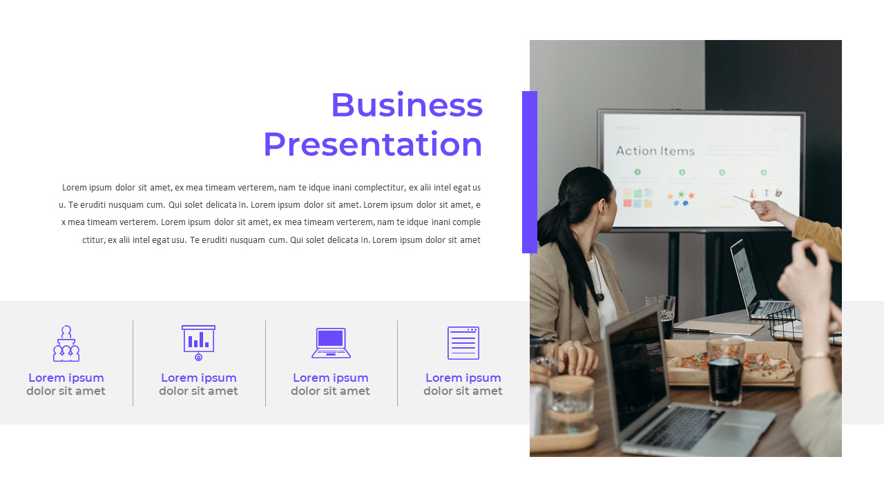 Free template powerpoint free - Business Presentation|Slides