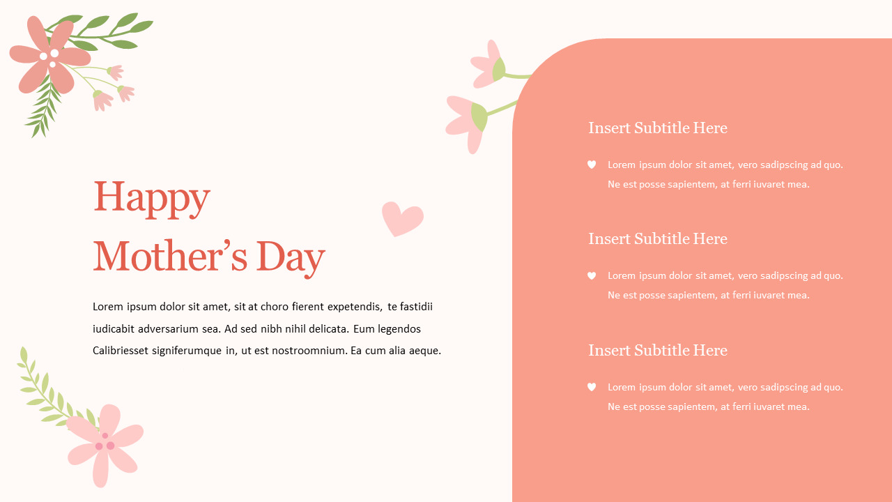 Mother s Day Best Google Slides