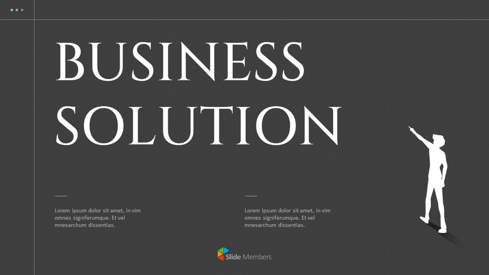 Modern Dark Version Business Solution school ppt_01