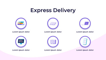 온라인 도서관 일러스트 피치덱 PPT 슬라이드 템플릿_04