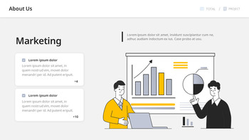 Tema della nozione di collaborazione aziendale modello di pitch deck_23