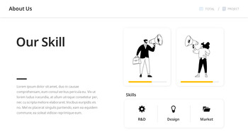 Tema della nozione di collaborazione aziendale modello di pitch deck_24