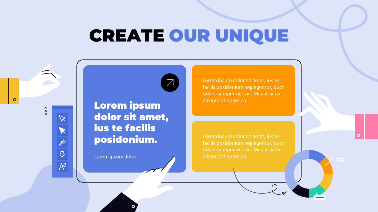 Creative Agency pitch presentation template