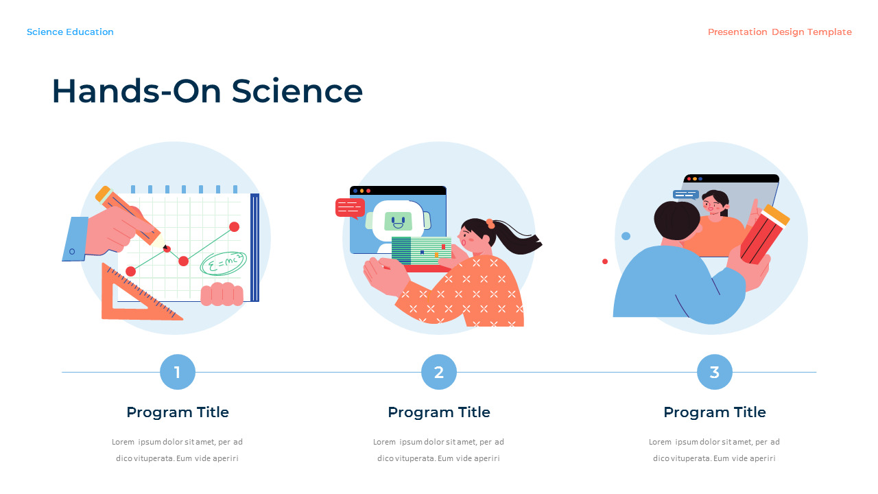 Science Education Easy Google Slides Template
