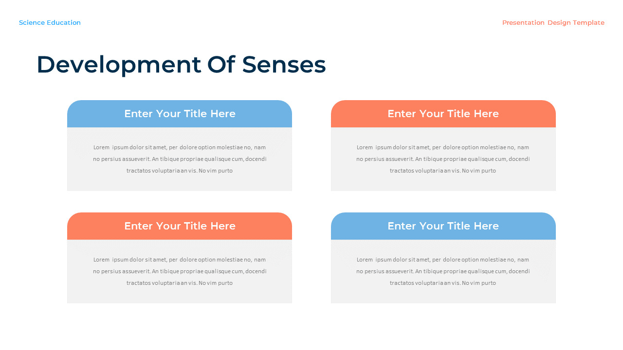 Science Education Easy Google Slides Template