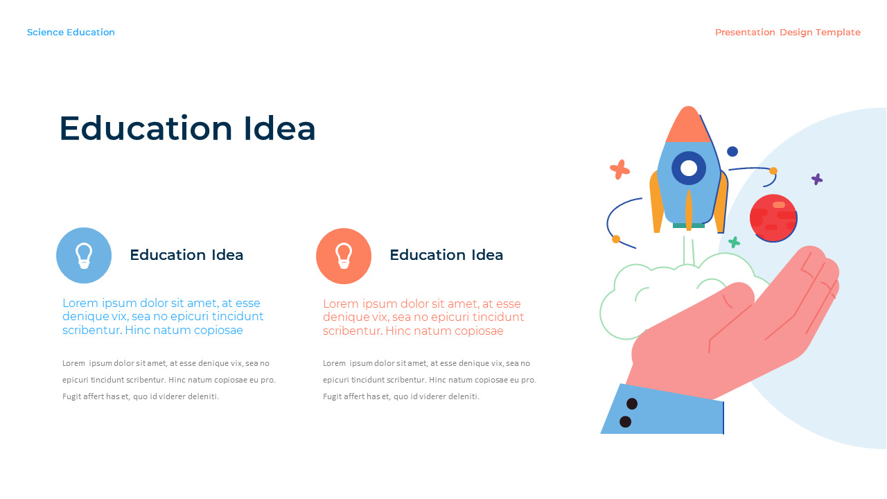 Science Education Easy Google Slides Template