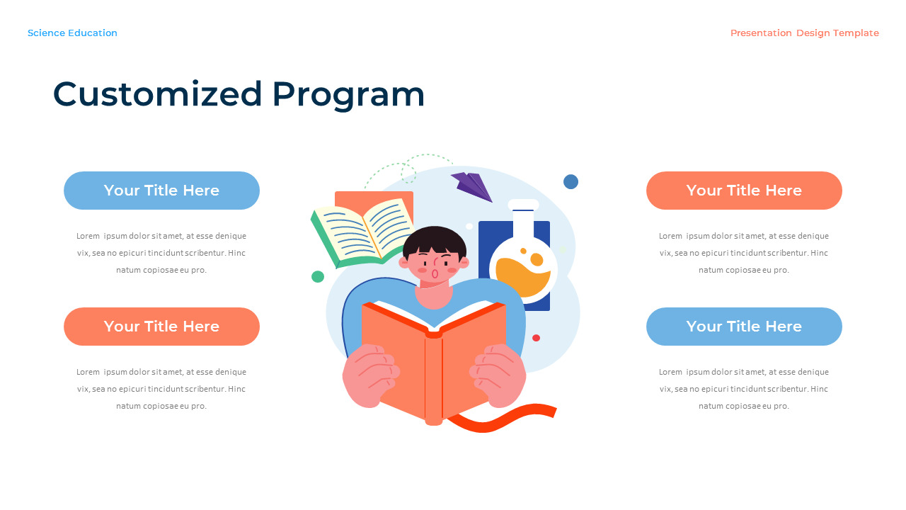 Science Education Easy Google Slides Template