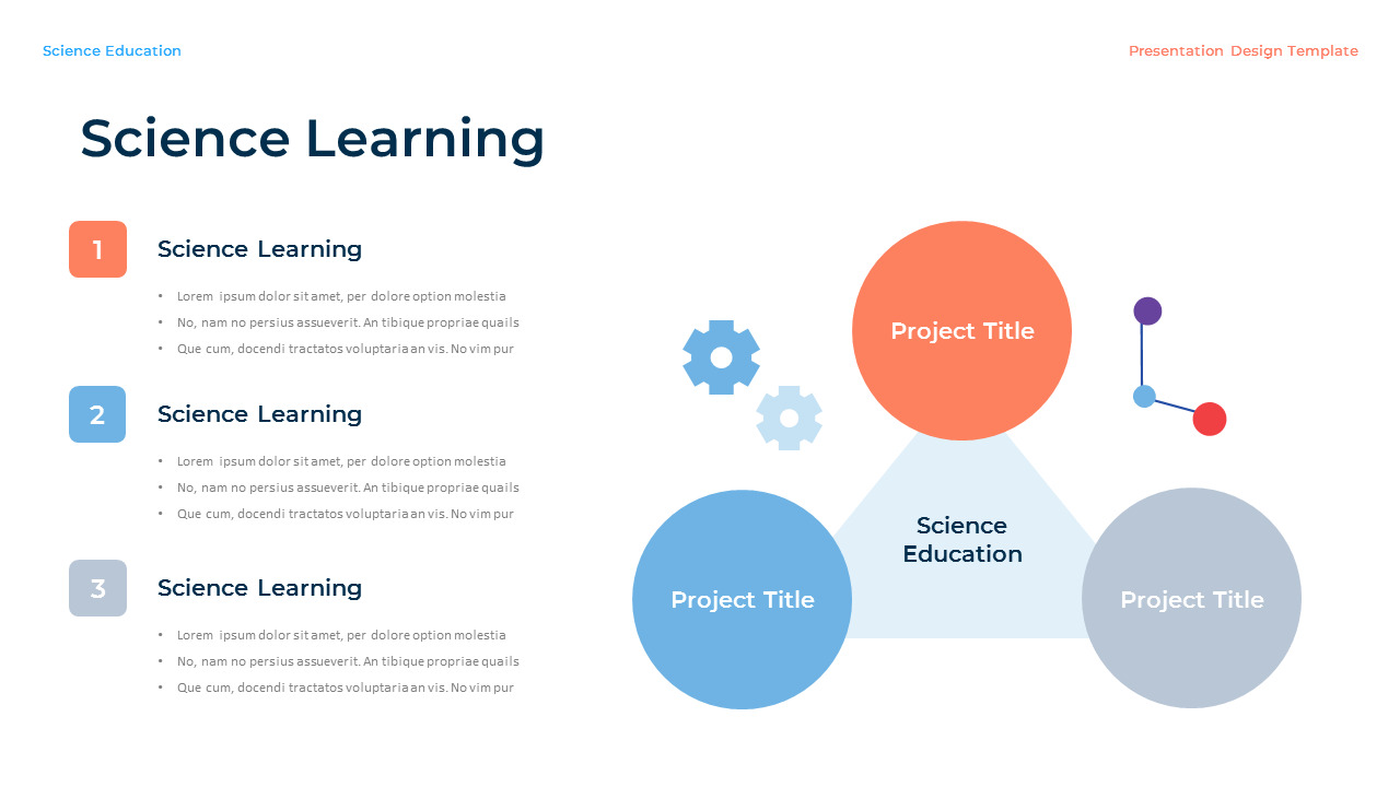 Science Education Easy Google Slides Template