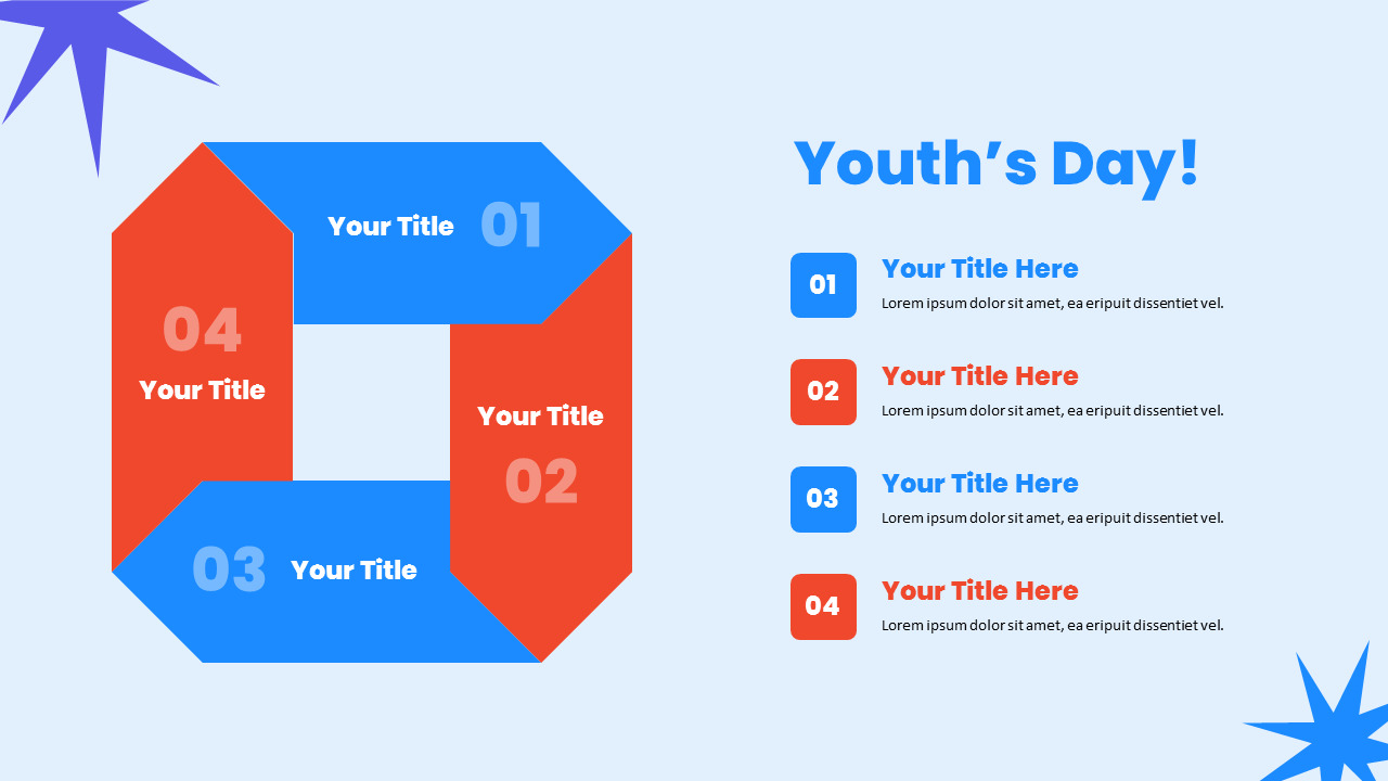 Happy Youth Day slide powerpoint