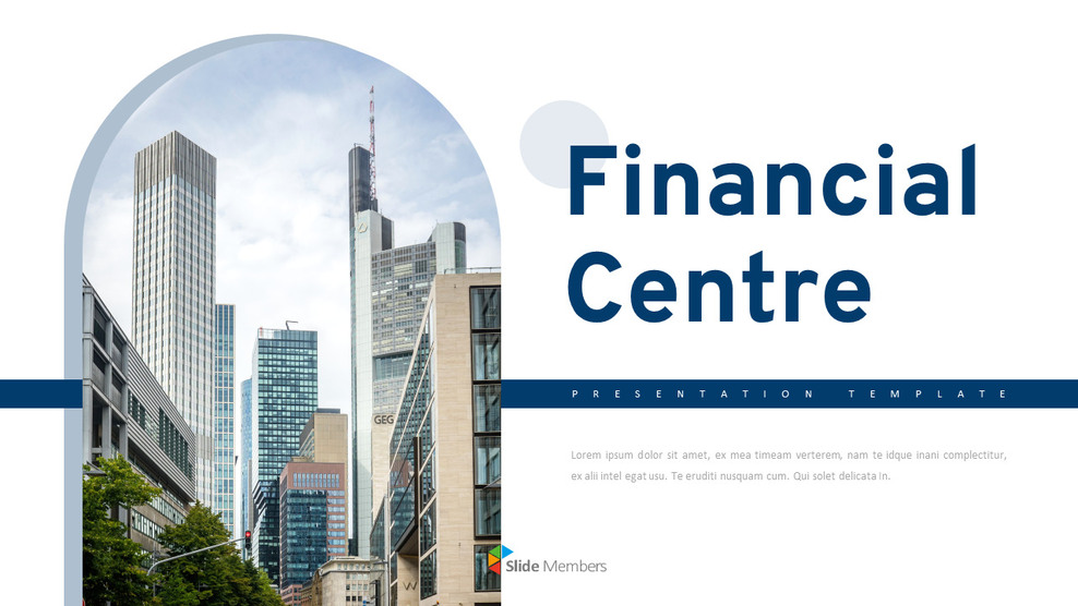 Financial Centre - free creative ppt templates_01