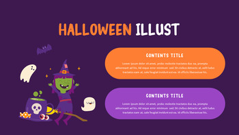 il giorno di Halloween Modello PPT_06