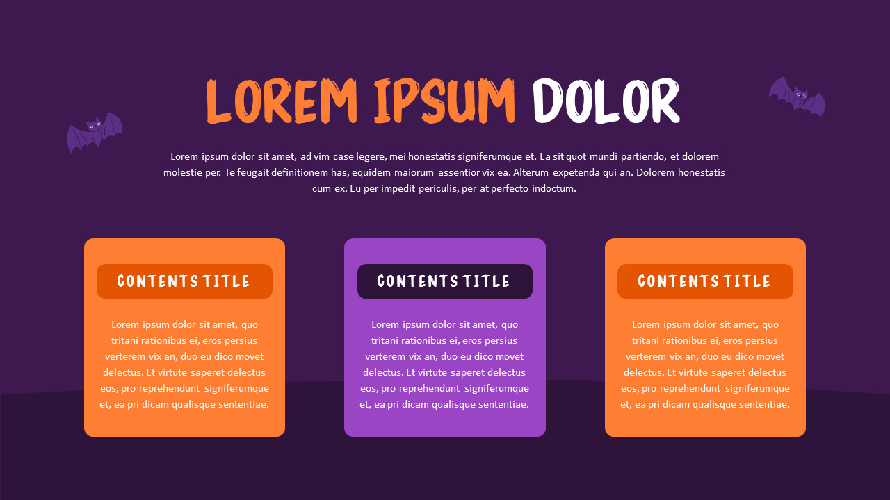 Halloween Day ppt template