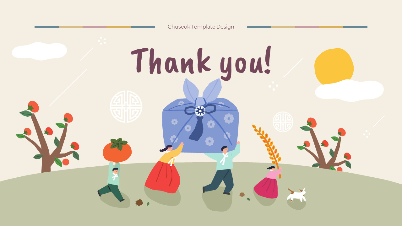 Happy Chuseok google slides slides