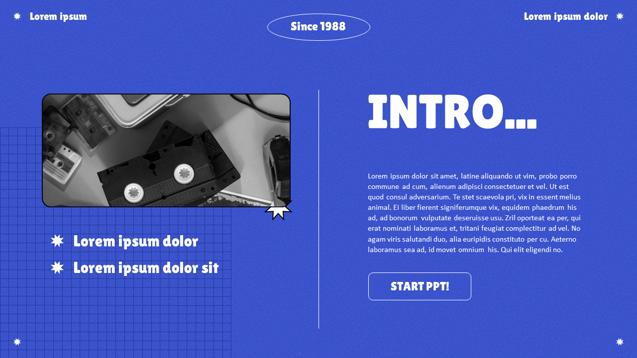 Online Marketing google slides presentation slides