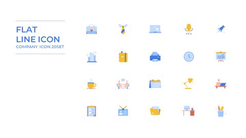 Company Icons Vectors
