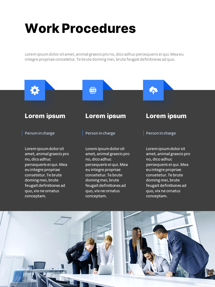 Company Operations Manual Easy Slides Design