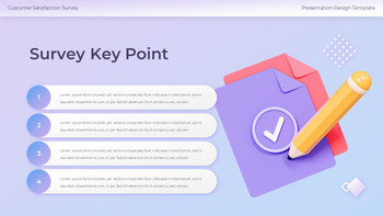 Encuesta de satisfacción del cliente plantilla de powerpoint de historia_09