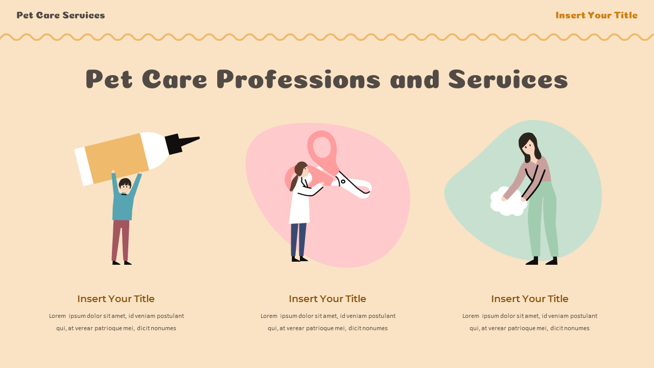 Pet Care Services PowerPoint Templates Multipurpose Design