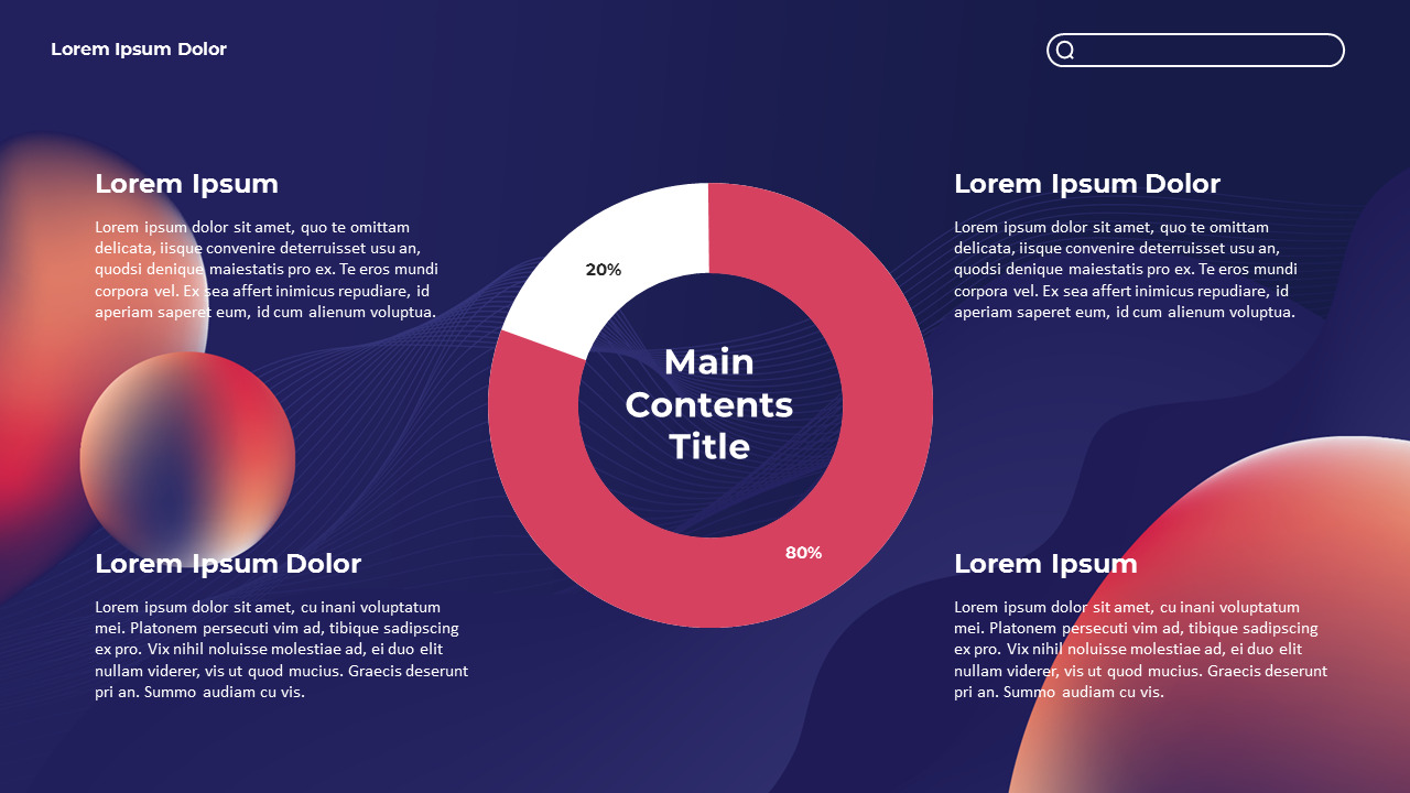 Slide Report Example Business Report google slides design
