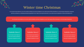 Happy Merry Christmas template power point_07