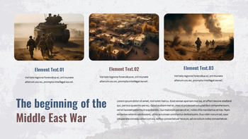 The Story of Israel Palestine War Modern PPT Templates_12