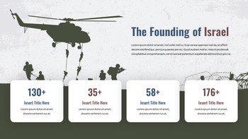 La historia de la guerra entre Israel y Palestina Plantillas PPT modernas_21