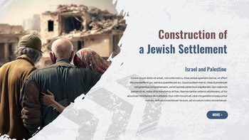 The Story of Israel Palestine War Modern PPT Templates_27