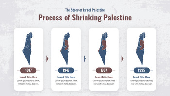 L’histoire de la guerre Israël-Palestine Modèles PPT modernes_28