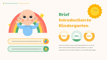 Studienführer für den Kindergarten PowerPoint-Hintergründe_13