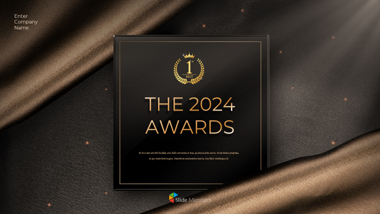 The 2024 Awards PPT Model
