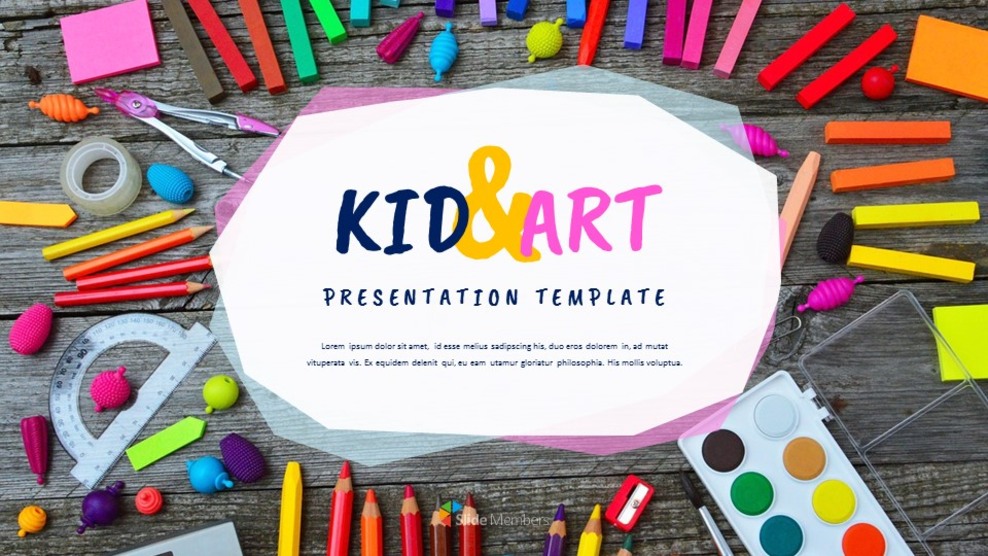 Kid & Art Google Slides-Themen und -Vorlagen_01