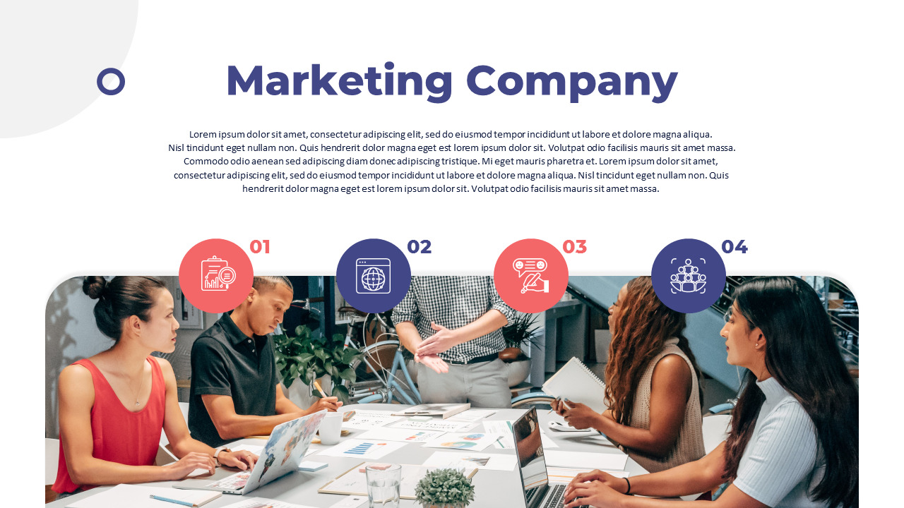 Marketing Company google slides powerpoint|Business