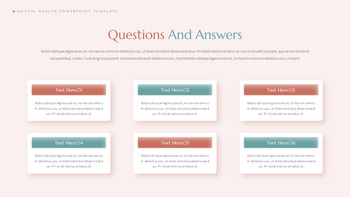 心理健康 PowerPoint模板_29