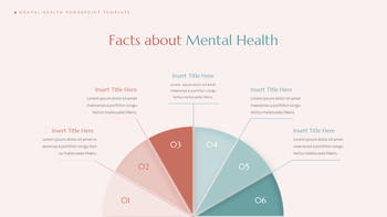 Neumorphisme Ver. Santé mentale Pitch Deck d\