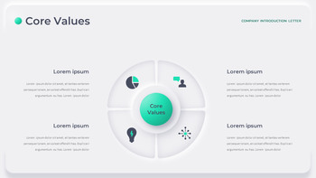 Neumorphism Business Introduction powerpoint presentation themes_07