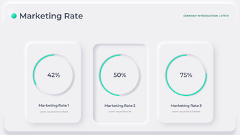 Neumorphismus-Geschäftseinführung Powerpoint-Präsentationsthemen_16