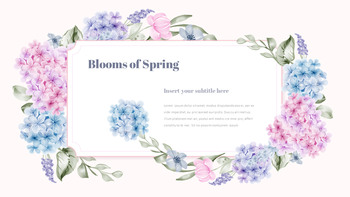 Aquarell-Blumenillustration Portfolio-Powerpoint_12