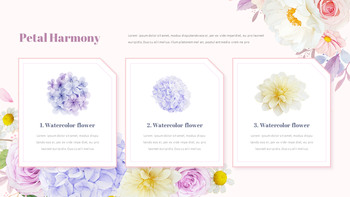 Aquarell-Blumenillustration Portfolio-Powerpoint_13