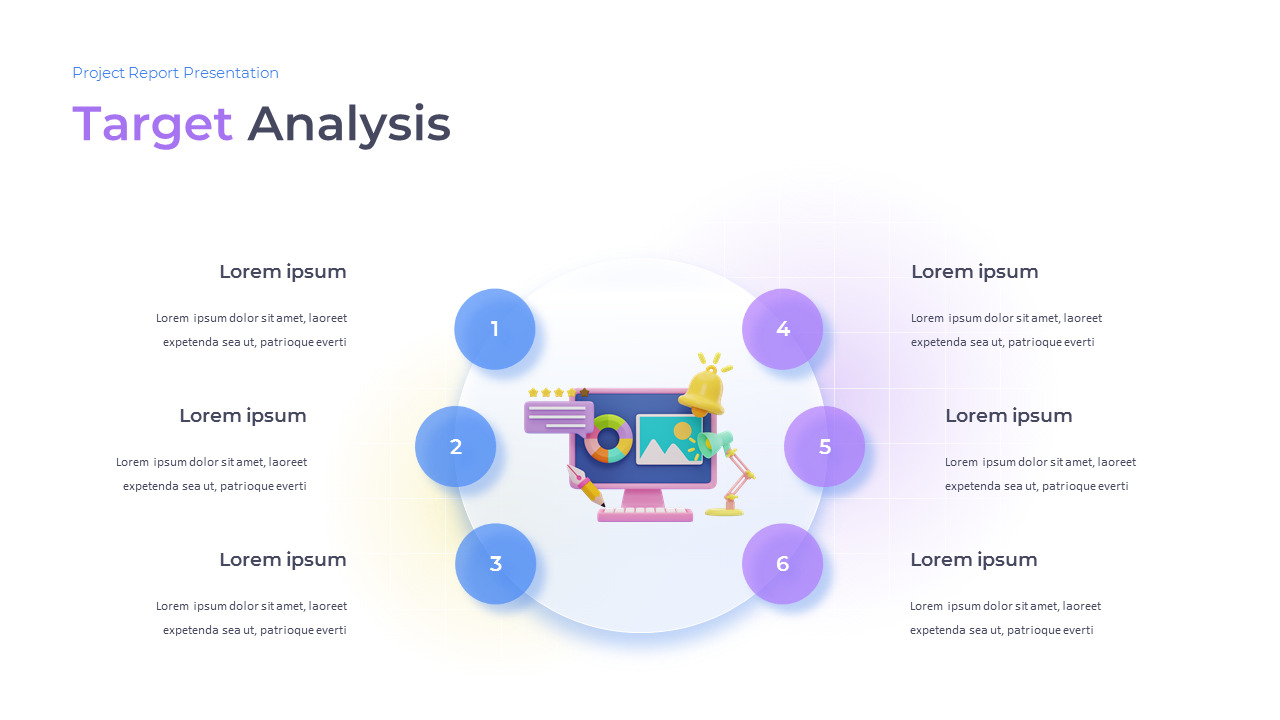 Project Report google slides template download